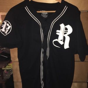 RUDE black jersey size L mens